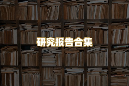研究报告合集
